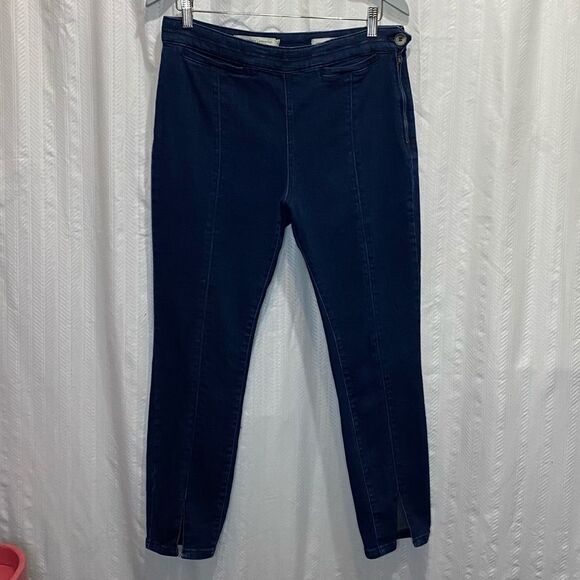 Anthro Pilco & Letterpress High Waist Skinny Jeans Size 31 Retro Twee - Picture 2 of 15